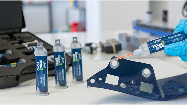 Bostik products in a lab