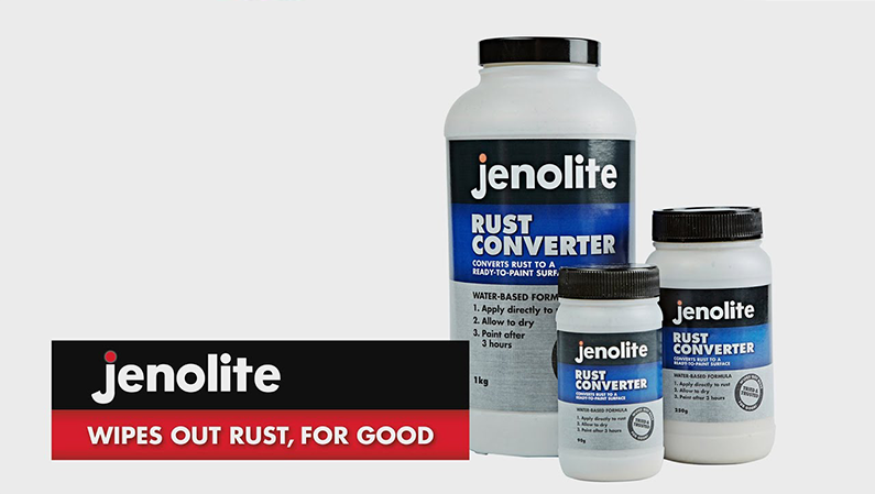 Jenolite rust converter video promo