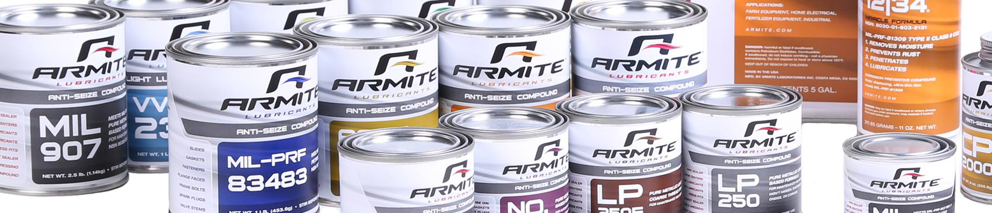 Many Armite tins