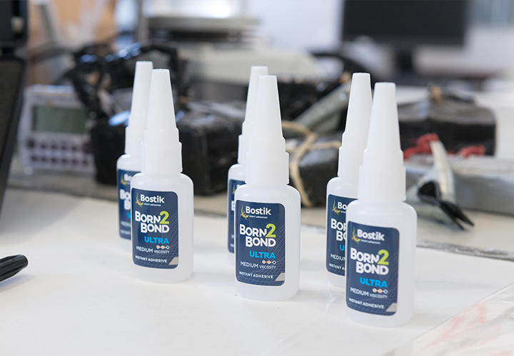 Bostik Born2Bond bottles