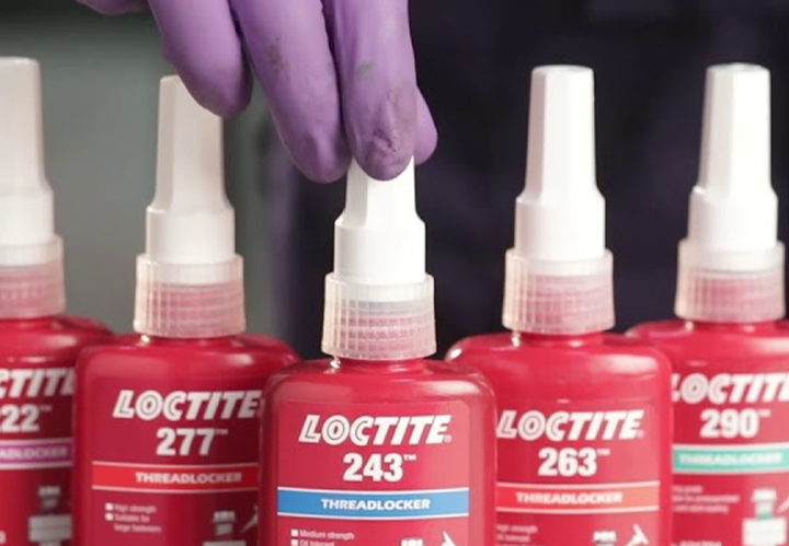 Various Loctite bottles