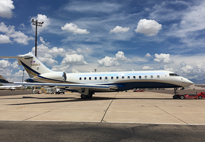 Large Aeroplane on runway