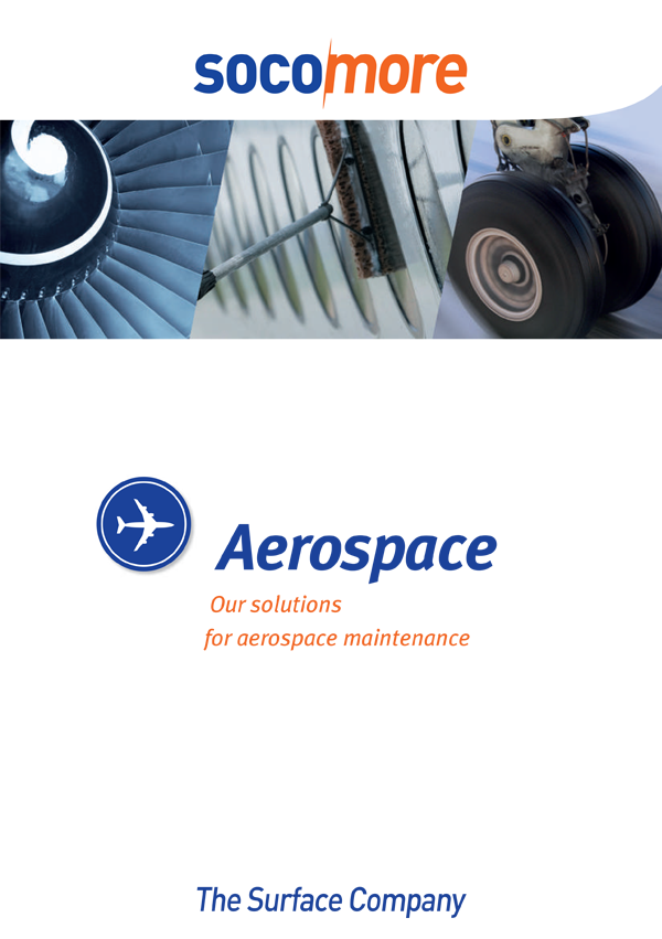 Socomore aerospace brochure cover