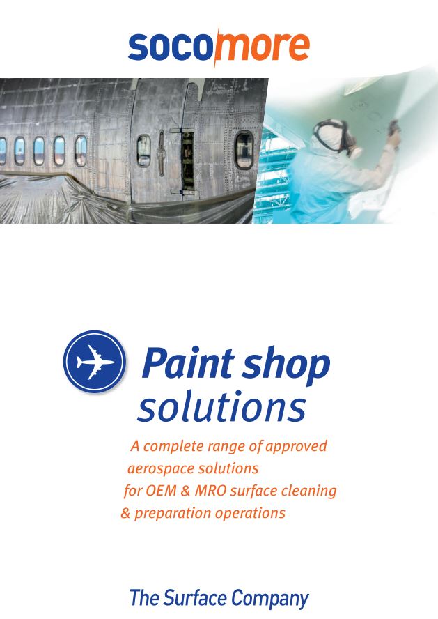 Socomore paint shop solutions brochure cover