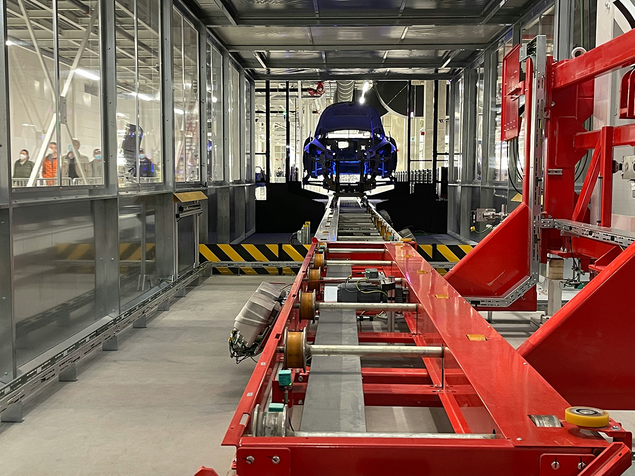 car in production