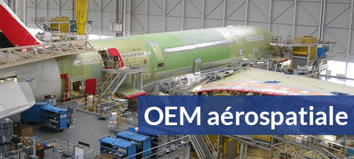 Large aircraft in hangar