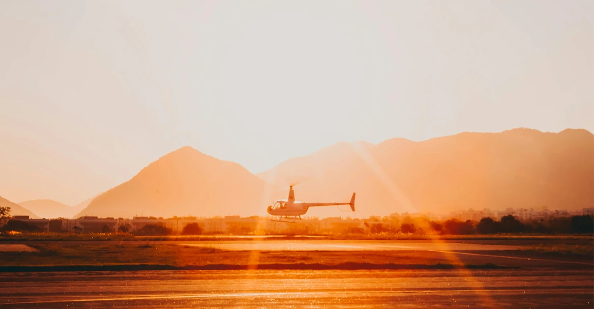 plane in the summer sky