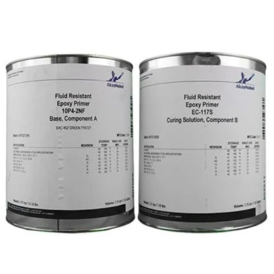 AkzoNobel 10P4-2NF (BAC452) Green Fluid Resistant Epoxy Primer 2USG Kit (Includes EC-117S) *BMS10-11AE Type I Class A Grade A *BAMS 565-001E Grade A Category 1 Type 1