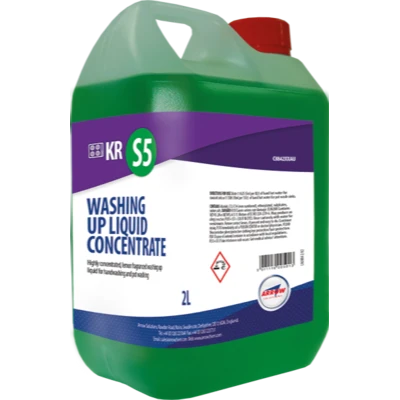 Arrow C884 KR S5 Washing Up Liquid Concentrate 2Lt Bottle