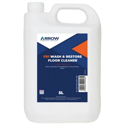Arrow C409 FR1 Wash & Restore Floor Cleaner 5Lt Bottle