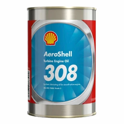 AeroShell Turbine Engine Oil 308 1USQ Can *MIL-PRF-7808M Grade 3