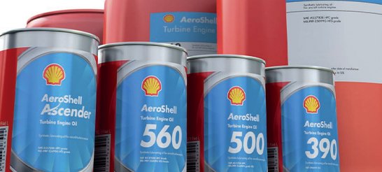 Aeroshell turbine engine oils in tins and drums