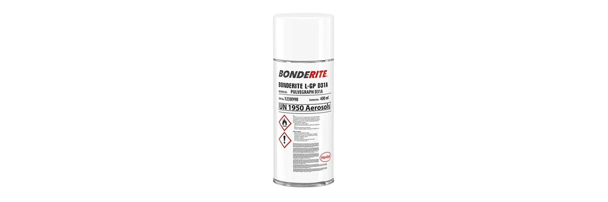 bonderite graphite lubricant aerosol can