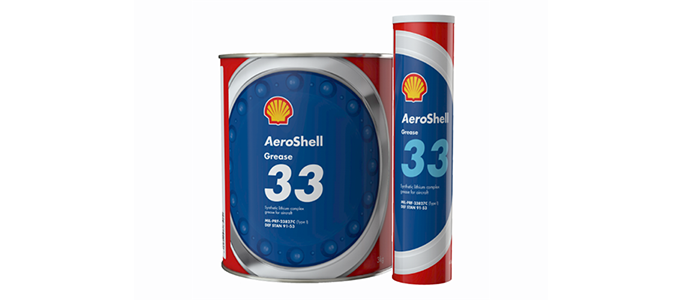 Aeroshell grease 33 tin and cartridge