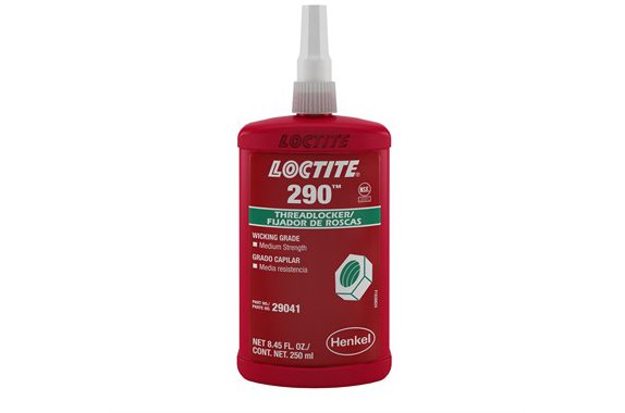 Loctite 290 bottle with green label