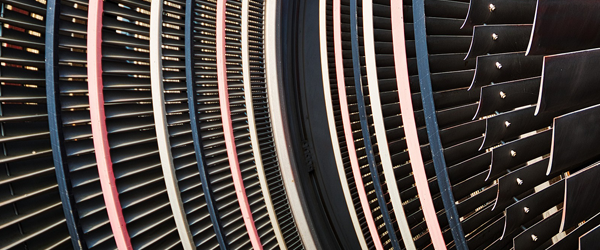 Turbine engine close up