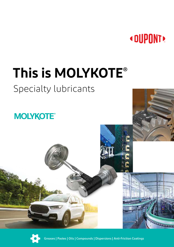 Introduction To Molykote brochure cover
