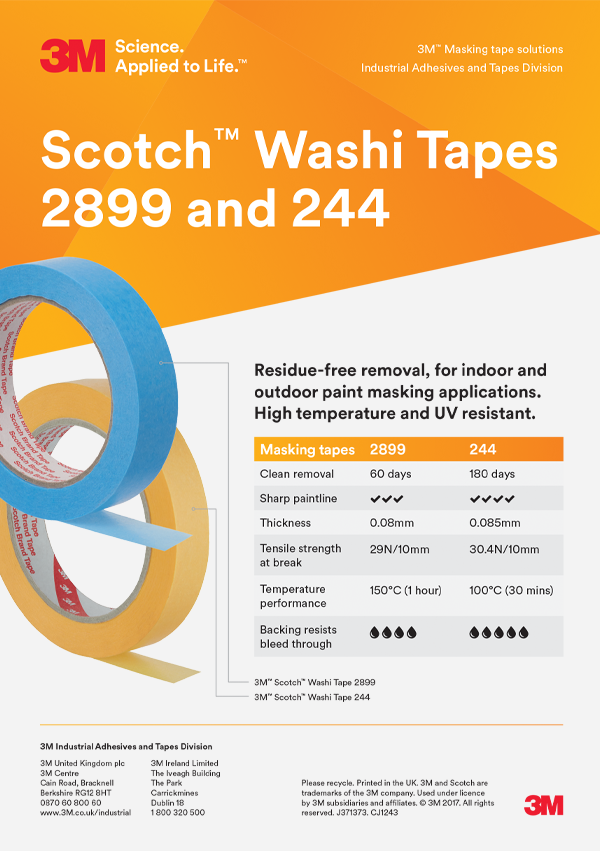 3M Scotch Washi Tapes brochure