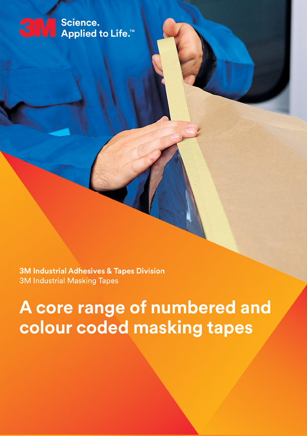 3M Colour Coded Masking Tapes brochure