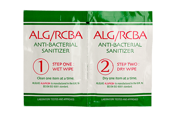 ALG/RCBA sanitiser package