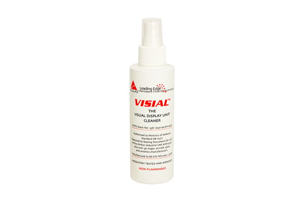 Visial dispaly unit cleaner bottle