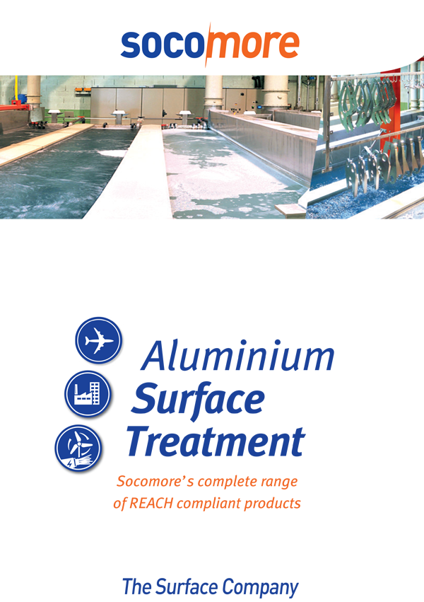 Aluminium surface treatment brochure cover