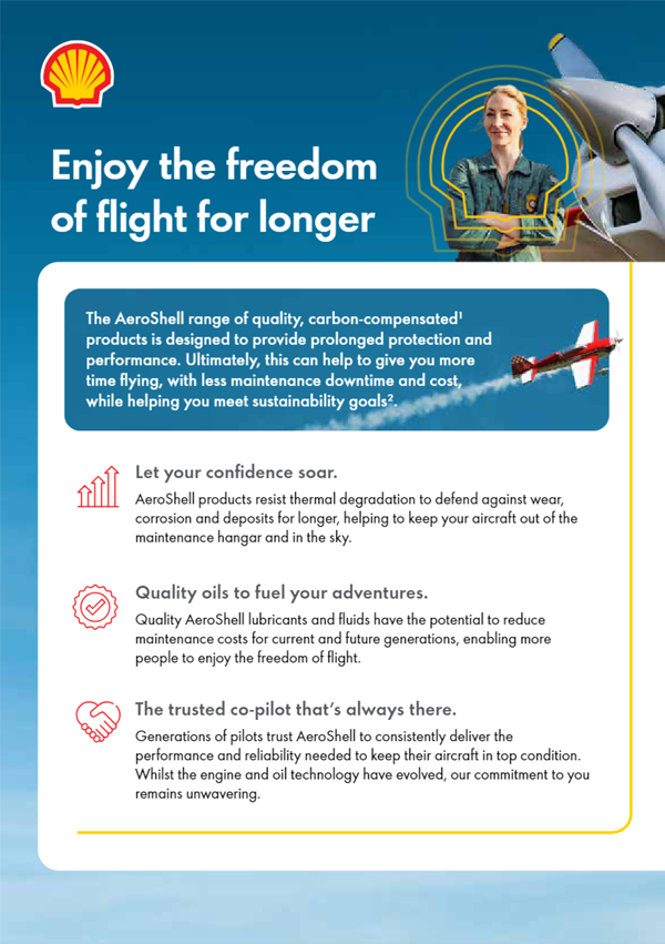 AeroShell Piston Engine Oil Fact Sheet