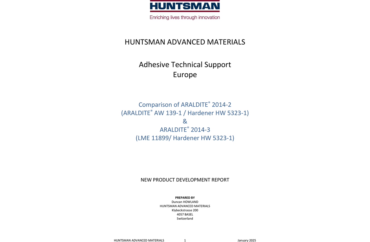 huntsman comparison report