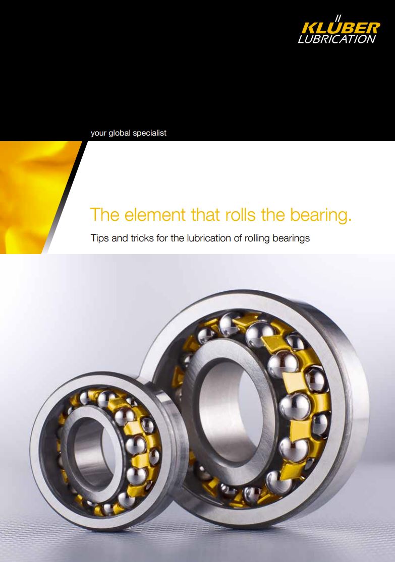 Klüber Rolling Bearings Brochure