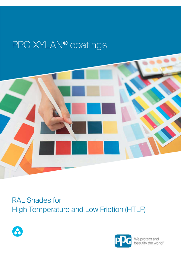 Xylan RAL shades brochure