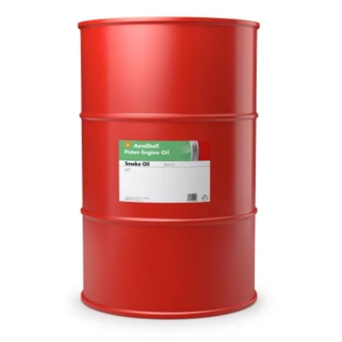 AeroShell Smoke Oil 209 litre drum for aerobatic and airshow displays AeroShell Smoke Oil, supplied in a 209Lt drum for display season.