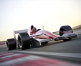 F1 race car