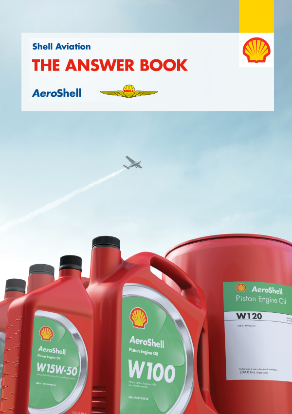 Shell aviation answer book brochure cover