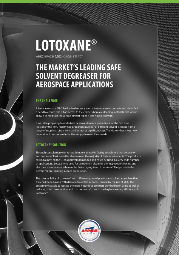 Lotoxane MRO Case Study Brochure