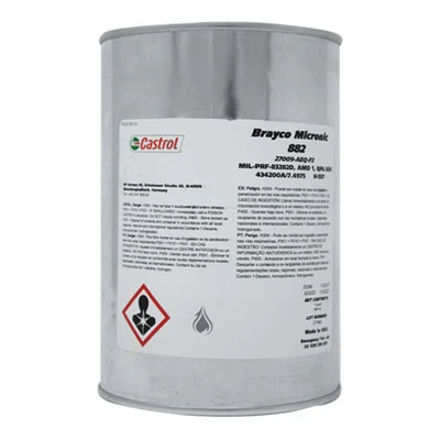 Castrol Brayco Micronic 882 Fire Resistant Hydraulic Fluid 1USQ Can *MIL-PRF-83282D