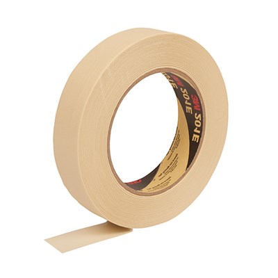 3M 201E Premium General Purpose Masking Tape Beige 36mm x 50mt Roll