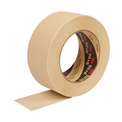 3M 201E Premium General Purpose Masking Tape Beige 48mm x 50Mt Roll
