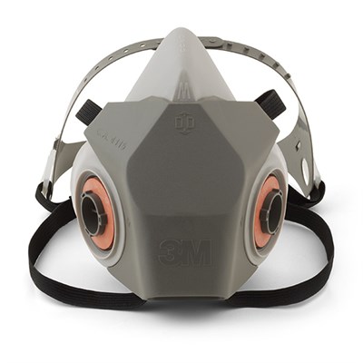 3M 6300 Low Maintenance Half Mask Large Case of 8