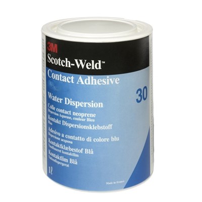 3M Scotch-Weld 30 Contact Adhesive Clear 1Lt Tin