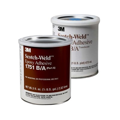 3M Scotch-Weld 1751 B/A Epoxy Adhesive Kit available in various sizes