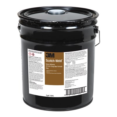 3M Scotch-Weld 2214 Hi-Temperature New Formula Epoxy Adhesive 1Lt Tin *MSRR9036 (Freezer Storage)