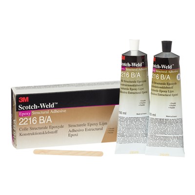 3M Scotch-Weld 2216 B/A Epoxy Adhesive Grey 250ml Twin Tube Kit