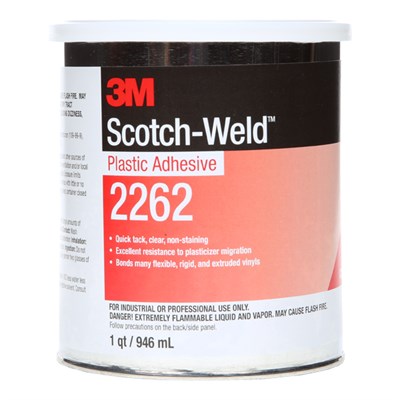 3M Scotch-Weld EC-2262 Plastic Adhesive 1USQ Can