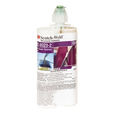 3M Scotch-Weld EC-9323-2 B/A Epoxy Adhesive Black 200ml Kit