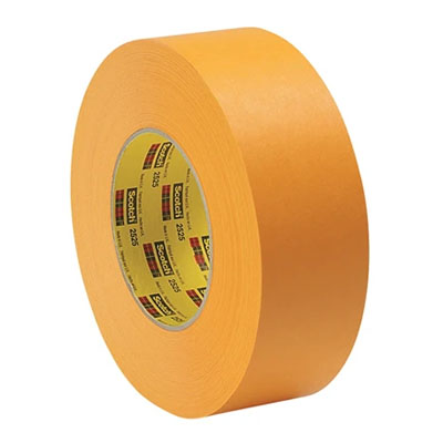 3M 2525 Orange Performance Flatback Tape 48mm x 55Mt Roll