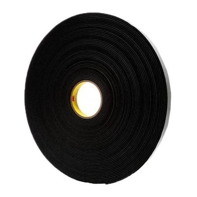 3M 4508 Black Vinyl Foam Tape 3.2mm x 25mm x 33Mt Roll *HMS16-1124