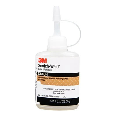 3M Scotch-Weld CA40H Clear Instant Adhesive 1oz Bottle