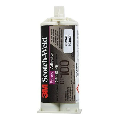 3M Scotch-Weld DP-100FR Cream Epoxy Adhesive 48.5ml Dual Cartridge
