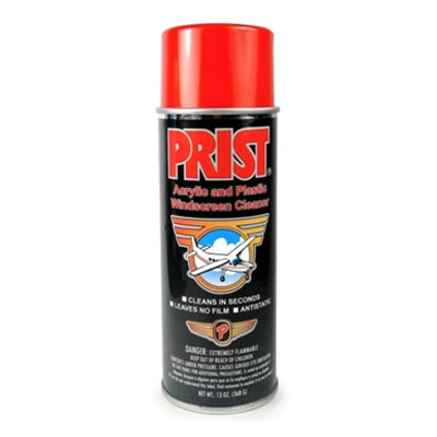 Prist Acrylic, Plastic & Glass Cleaner PG-C13 13oz Aerosol