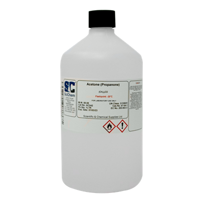Acetone 1Lt Bottle